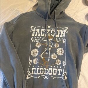 Jackson Hideout Graphic Hoodie - Gray